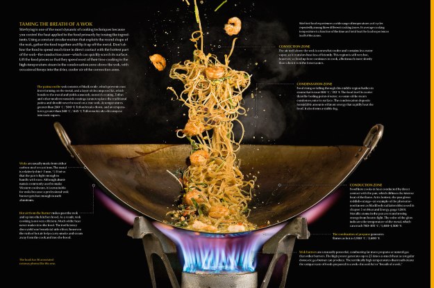The workings of the wok.