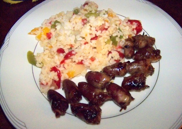 A different way of approaching chicken and rice.