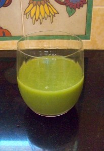 A refreshing glass of the delicious beverage