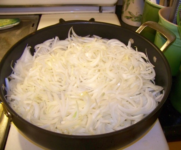 The only time the Sweet Vidalia onions made me cry was at the checkout counter.