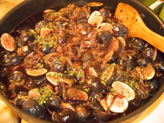 Onions, rosemary, and figs! Oh my!