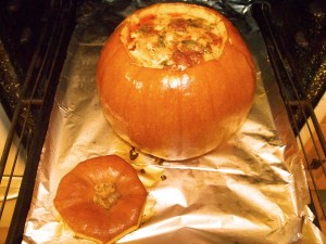 Note the colour change on the pumpkin. Gorgeous.