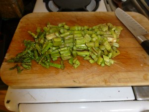 Chopped spears that have nothing to do with Britney.