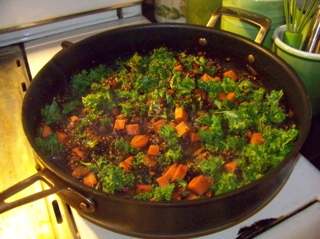 Unlike, say, in Ireland, the orange and the green go very well together here.