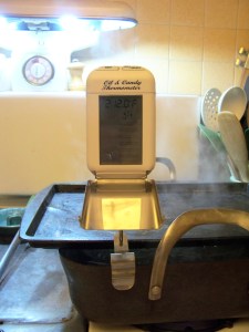 Boiling, but not mad.