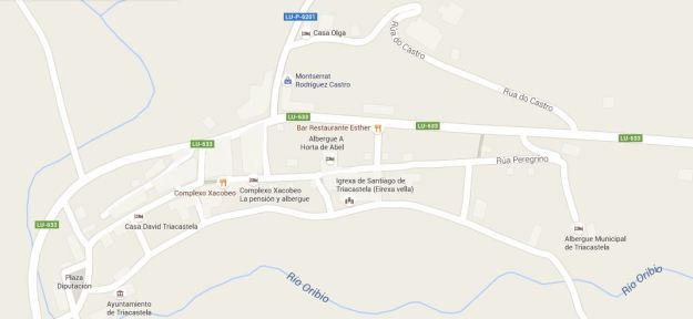 On the road to Santiago... specifically, Triacastela.